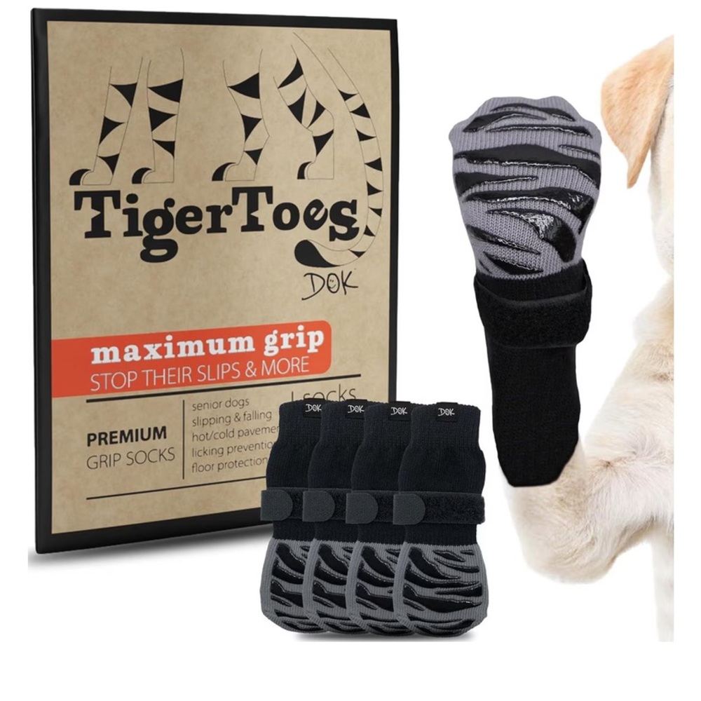 🧦 DOK Tiger Toes Premium Grip Socks